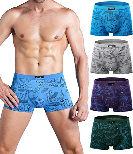 wirarpa - Boxers de Microfibra Transpirables para Hombre, Multipack - Multi - Large