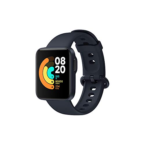 Xiaomi Mi Watch Lite - Reloj inteligente , GPS, control frecuencia cardíaca, 11 modelos de entrenamiento, Azul (Navy Blue)