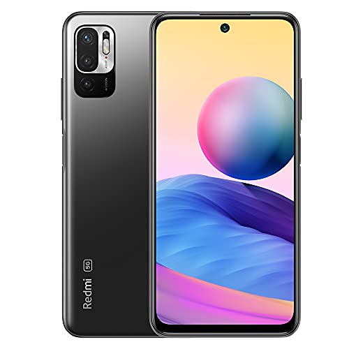 Xiaomi Redmi Note 10 5G Smartphone, 4GB 128GB Teléfono,DotDisplay FHD+ de 6,5”,MediaTek Dimensity 700,Cámara Triple(48MP+2MP+2MP+8MP), Versión Global(Gris)