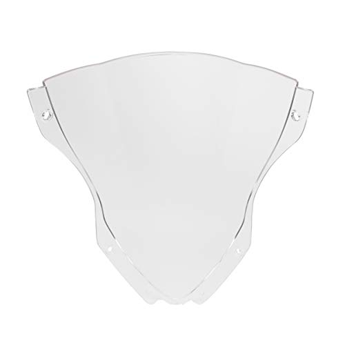 XMT-MOTOR Parabrisas de Motocicleta Adecuado para Kawasaki Ninja ZX-10R 2016-2019 Transparente