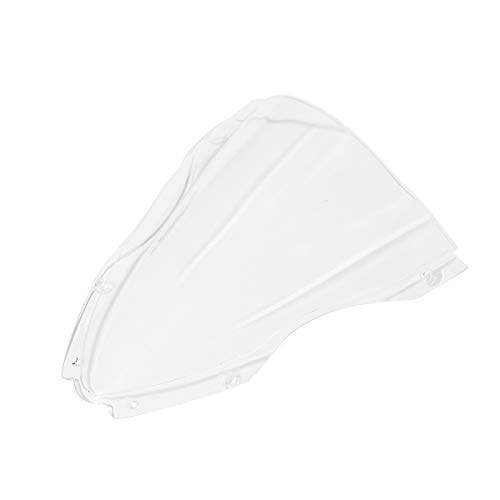 XMT-MOTOR Parabrisas de Motocicleta Adecuado para Kawasaki Ninja ZX-10R 2016-2019 Transparente