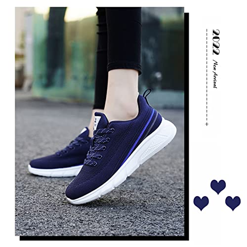 Zapatillas Correr para Hombre, Zapatillas Deportivas Unisex para Caminar, Zapatillas Deportivas Ligeras para Hombre Y Mujer, Zapatillas Deportivas Informales para Correr En El Gimnasio (39,Blue)