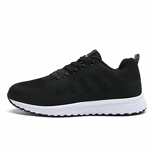 Zapatillas Deportivas Mujer Zapatos Casual Running Tenis Cómodas Ligeras Sneakers(Nero, EU 39)