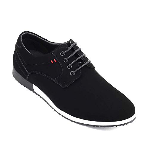 Zapatos Casual Sport Hombre con Punta Redonda Cordones