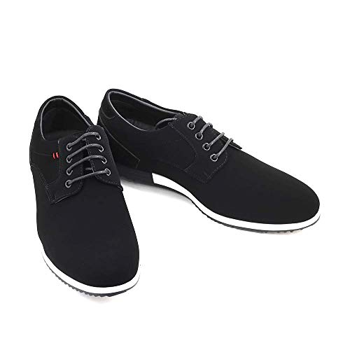 Zapatos Casual Sport Hombre con Punta Redonda Cordones