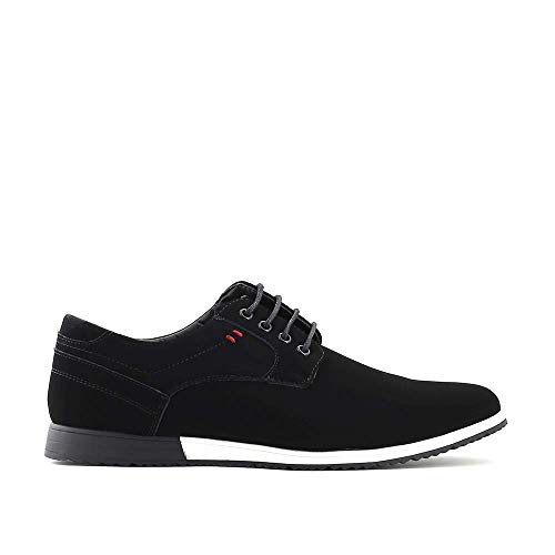 Zapatos Casual Sport Hombre con Punta Redonda Cordones