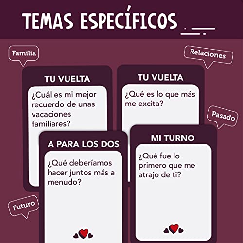 ZENAGAME Together - Día de San Valentín - Juego de Mesa para Parejas - 150 Cartas para Mejorar la Comunicación - Regalos para Parejas