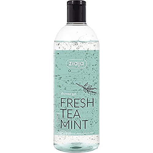 Ziaja Gel de Ducha de Té con Menta Fresca, 500 Mililitros