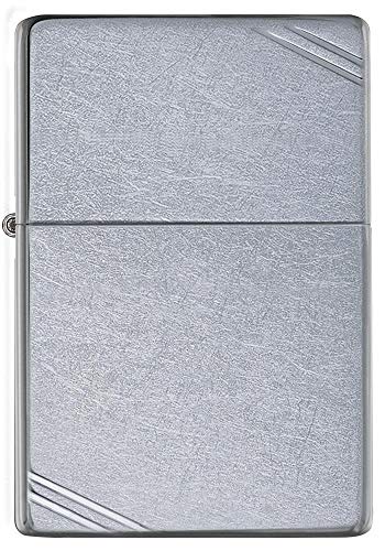 Zippo Vintage Mechero, Metal, Street Chrome, 3.5x1x5.5 cm