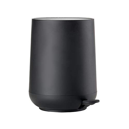 Zone Denmark 331971 papelera 3 L Alrededor Acrilonitrilo butadieno estireno (ABS) Black - Cubo de basura (3 L, Alrededor, Acrilonitrilo butadieno estireno (ABS), Black, Pedal, 20,5 cm)