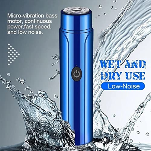 ZZYDSG Small Electric Razor for Men,Mini USB Rechargeable Safety Best Razors,Electric Razor for Men,for Men Wet Dry Shaving Supplies