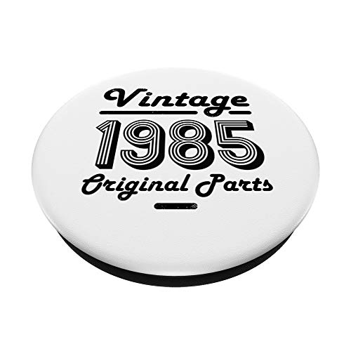 35 cumpleaños vintage mujeres 35 años viejo regalo 1985 hija PopSockets PopGrip Intercambiable