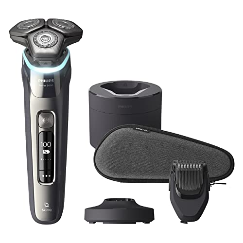 Afeitadora eléctrica Wet and Dry Shaver Series 9000 de Philips con SkinIQ (modelo S9987/59)