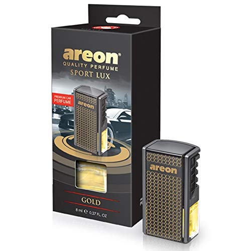 Ambientador coche difusor Areon Gold .-