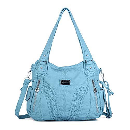 Angelkiss 1555 - Bolso al hombro de Piel para mujer …