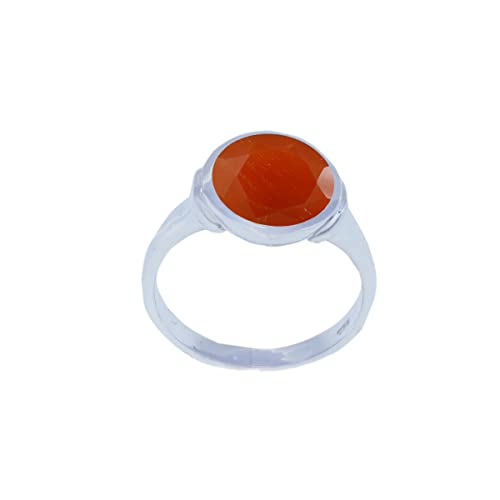 Anillo de plata de ley 925 de ónix rojo facetado de piedras preciosas reales - joyería más vendido tiendas regalo para aniversario apilar anillo -SR2-RON-FC-112-h uk, Piedra, Ónice rojo