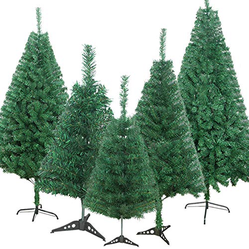 Árbol de Navidad Artificial Picea,Árbol de Navidad de simulación de PVC, Pino Plastic Feet_60cm,Abeto Artificial Soporte Metálico