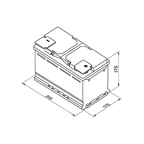 Bosch S5010 Batería de automóvil 85A/h-800A