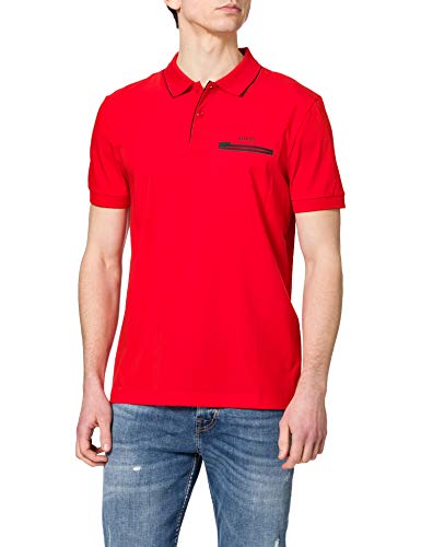 BOSS Paule 9 10234064 01 Camisa de Polo, Talla Mediana Red618, M para Hombre