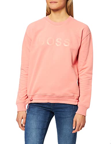 BOSS Talastic Sudadera sin Capucha, Naranja (Light/Pastel Orange 835), X-Large para Mujer