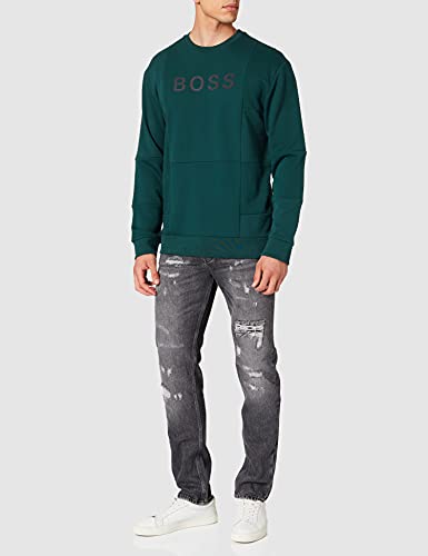 BOSS Wepatch Sudadera, Dark Green 305, M para Hombre