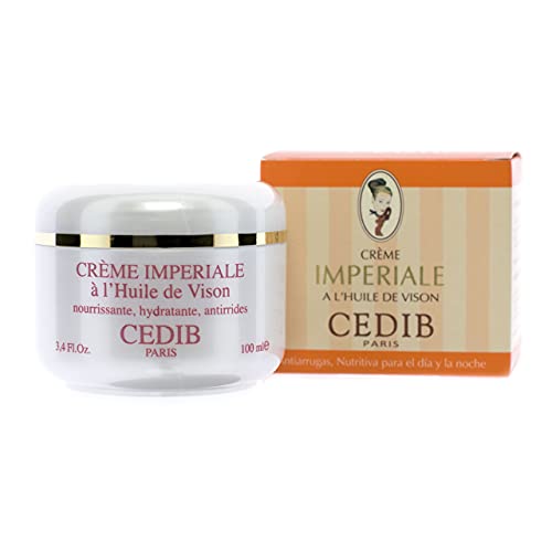 Cedib Paris Crema Hidratante Imperiale al Aceite de Visón, Crema Ligera, 100 Mililitros