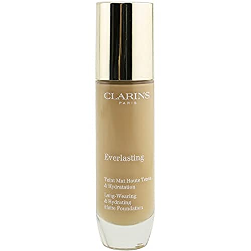 Clarins Everlasting Base de Maquillaje Fluida, 112C-Amber, (30 mililitros)