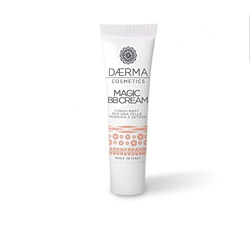 DAERMA Magic BB Cream con ácido hialurónico y pigmentos microencapsulados para un aspecto naturalmente luminoso, hidratante y uniforme, piel suave y sedosa - 30 ml 1 pieza