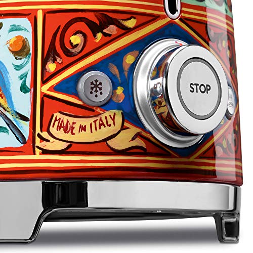 Dolce and Gabbana x Smeg 2 Slice Tostadora, "Sicily Is My Love", colección