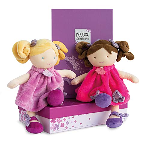 Doudou et Compagnie Demoiselle Doudou Pretty rosa