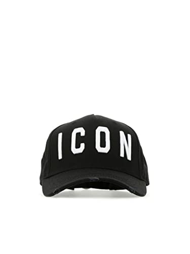 Dsquared2 Icon Gorra de Beisbol Hombre Nero - Bianco