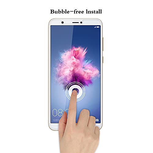 EJBOTH 2X Huawei P Smart Protectores de Pantalla, Vidrio Templado película Protectora Cristal Transparente Invisible Escudo Protector 9H definición