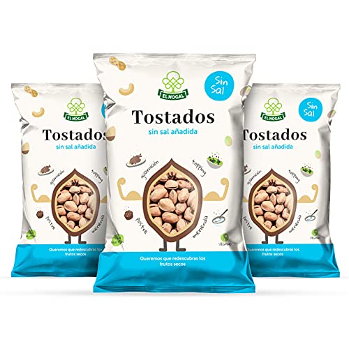 EL NOGAL Frutos Secos Pistacho Tostado Sin Sal Bolsa, 100 G