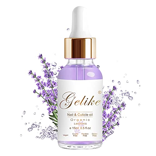 Gelike Aceite Orgánico Cutículas Vitamina B Vitamina E Aceites Esencial Hidratar Secas Aceites Cutículas Tratamiento Aceite Dañadas Cuidado Pluma Reparación Crecimiento Perfumado Lavanda Oler