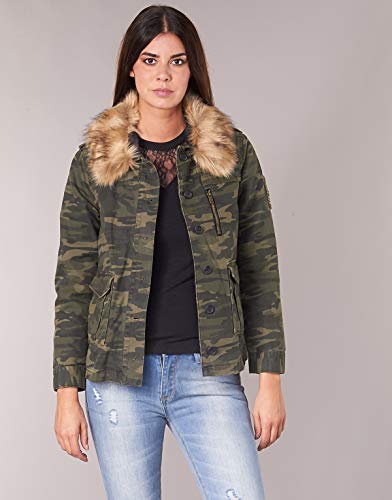 IKKS REFLEKTION Chaquetas Mujeres Verde - S - Cazadoras