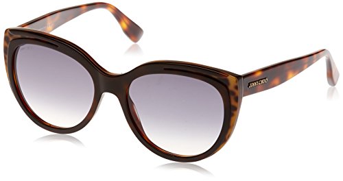 Jimmy Choo Nicky/S 9C PUU 56 gafas de sol, Marrón (Animalier Hv/Dark Grey Sf), Mujer