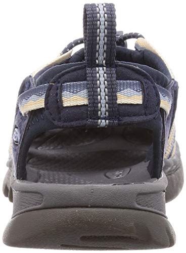 KEEN Whisper Sandalias para Mujer, Azul (navy/blue fog), 37.5 EU