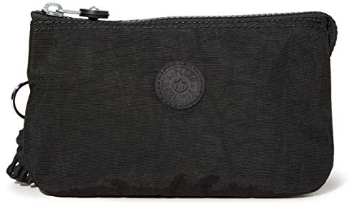 Kipling Creativity L, Pouches/Cases para Mujer, Black Noir, 4x18.5x11 Centimeters (Lxwxh)