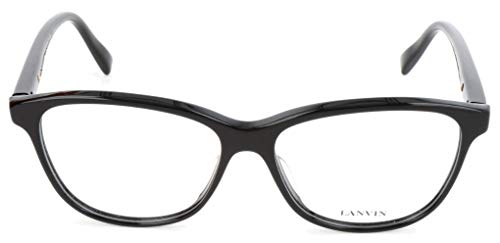 Lanvin VLN741 53 14 140 Monturas de Gafas, Negro (Schwarz), 53.0 para Mujer