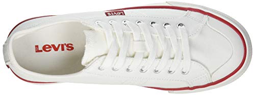 Levi's Hernandez S, Zapatillas Mujer, White Normal, 40 EU