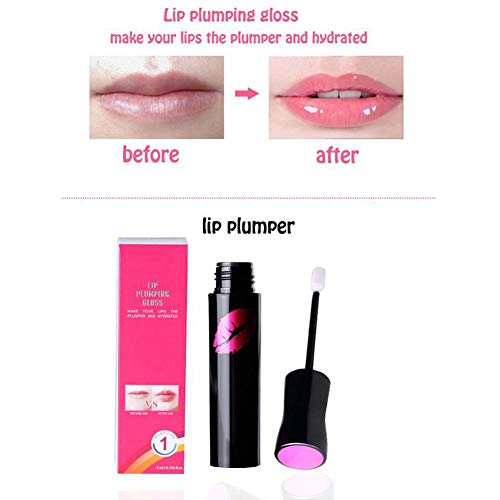 Lip Plumper, Natural Lip Enhancer, Lip Gloss para Labios Más Suaves y Suaves, Suero Para el Cuidado de Los Labios Reduce Las Líneas Finas 4 ml