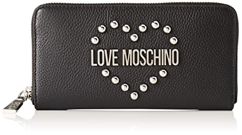 Love Moschino JC5613PP0BLE0000, Billetera para Mujer, Negro, Normale