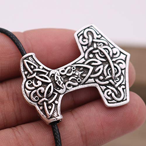 LUTAI Ebay Viking Collar de moda para hombre retro de plata colgante de moda