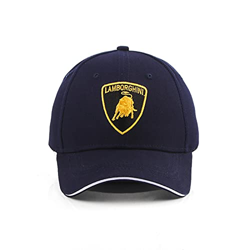 MAUXpIAO Hombres Bordado Béisbol Gorra Lambo.RGhi.ni Adulto para Niños Ajustable Clásico Deportes Gorra Apropiado por Hombres y Mujeres Sol Sombreros Sombrero Cuatro/black/adjustable