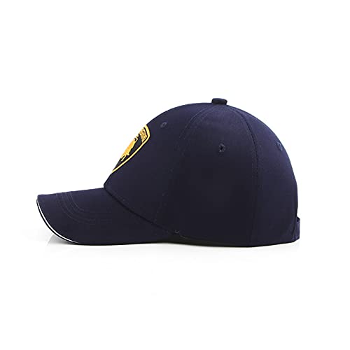 MAUXpIAO Hombres Bordado Béisbol Gorra Lambo.RGhi.ni Adulto para Niños Ajustable Clásico Deportes Gorra Apropiado por Hombres y Mujeres Sol Sombreros Sombrero Cuatro/black/adjustable