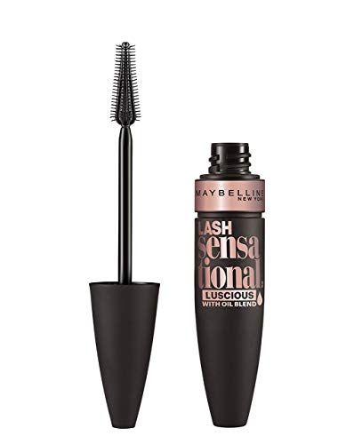 Maybelline New York - Lash Sensational Máscara de pestañas, Voluptuous, Tono Negro