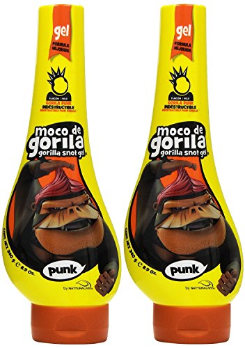 Moco de Gorila Estilo Punk Extreme Hold Gel, 11.9 Ounce (Pack of 2) by Moco de Gorila