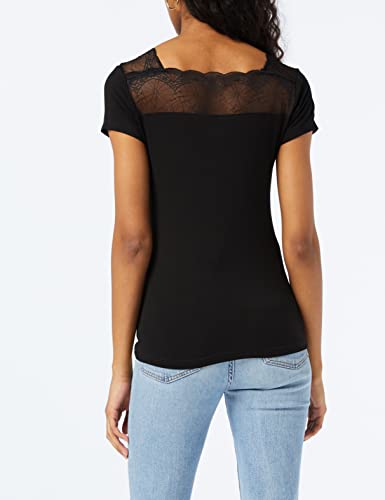 Morgan 191-dclary.n Camiseta, Negro (Noir Noir), Medium (Talla del Fabricante: TM) para Mujer