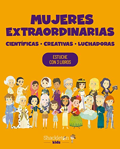 Mujeres extraordinarias. Científicas, creativas, luchadoras: Estuche con tres libros (MIS PEQUEÑOS HEROES)