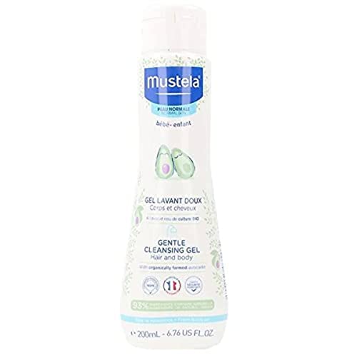 Mustela BÉBÉ gentle cleansing gel hair and body 200 ml